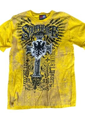 Y2K South Pole large boys 16-18 cotton shirt urban streetwear hop hop